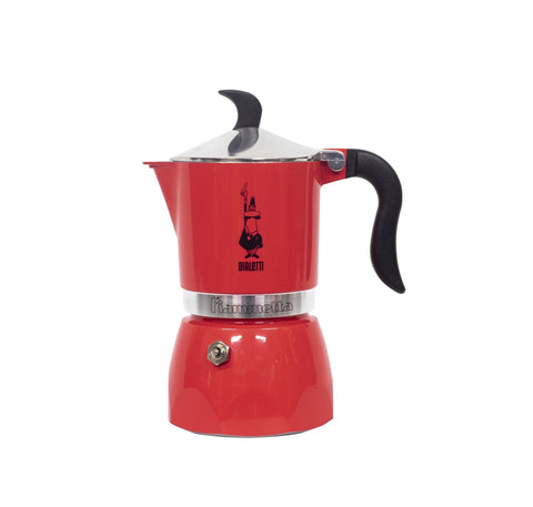 Bialetti Fiametta Moka Pot 3 Cup Kırmızı