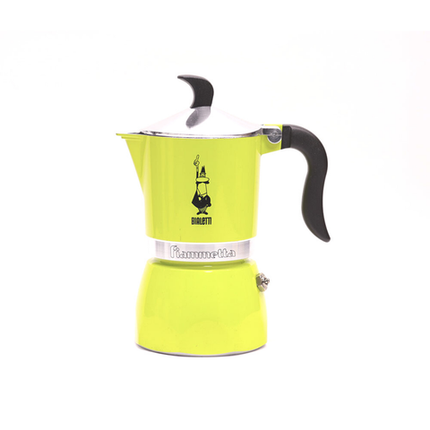 Bialetti Fiametta Moka Pot 3 Cup Sarı